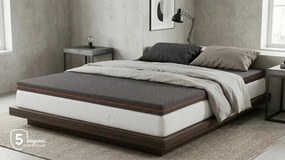 Топ матрак Sleepy, Panda Original, 90x200x6, Среден към твърд, Eластична пяна