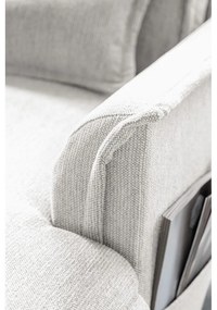 Бежов разтегателен ъглов диван (ляв ъгъл/"U" форма) Charming Charlie – Miuform