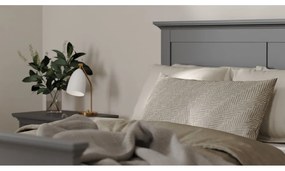 Сиво двойно легло 140x200 cm Paris – Tvilum