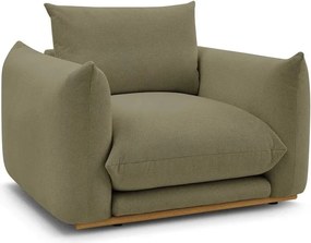 Светлозелено кресло Ernest – Bobochic Paris