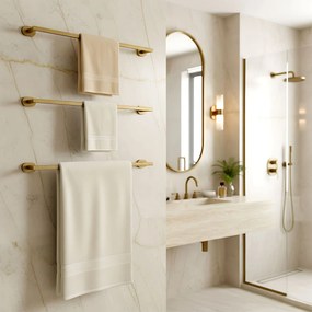 Закачалка за баня Til 101 Brush Gold