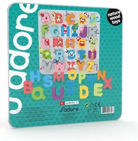 Дървен пъзел, J′adore, Букви ABC