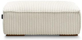 Бежова табуретка от рипсено кадифе Chelsea – Bobochic Paris