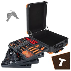 Комплект инструменти Bigstren от 1000 части в алуминиев куфар