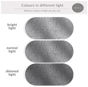 Сиво тапицирано двойно легло с място за съхранение с включена подматрачна рамка 180x200 cm Lounge L – Maison de Rêve