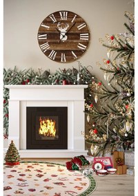 Зелен кръгъл килим с коледен мотив ø 150 cm Green Christmas – Villeroy&amp;Boch