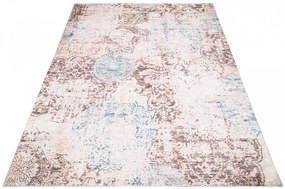 Модерен килим в кафяви нюанси с фин модел Ширина: 160 см | Дължина: 230 см