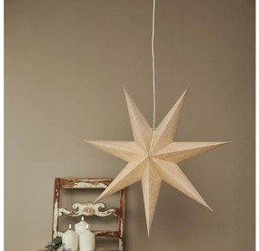 Eglo 411576 - Коледна декорация ÉTOILE бежова звезда 35 см
