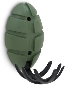 Тъмнозелена кука за стена Bug - Spinder Design