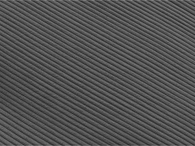 Тъмносив ъглов диван от рипсено кадифе Belair – Bobochic Paris