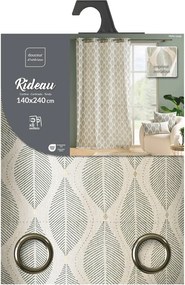 Зелено/бежово перде 140x240 cm Maho – douceur d'intérieur