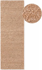 Бежова ръчно изработена пътека от букле 80x200 cm Notting Hill Portobello – Ted Baker