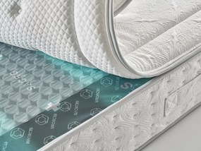 Матрак Onesleep, Verso Adapt Sleep Technology, 180x200x28, Среден към твърд, Покет пружина, Високоеластична пяна