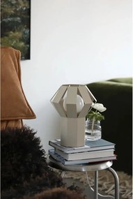 Бежова метална настолна лампа с метален абажур (височина 27 cm) Octa – Markslöjd