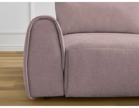 Светлорозов ъглов диван Aden – Bobochic Paris