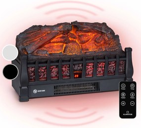 Klarstein Kamini FXL 2G, Електрическа камина, Камина, 1800 W, 3D LED илюзия за пламък