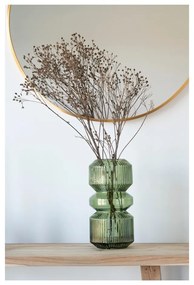 Зелена стъклена ваза - House Nordic