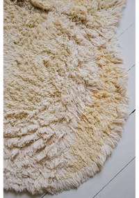 Жълт ръчно изработен памучен детски килим подходящ за пране 95x120 cm Ducky – Lorena Canals