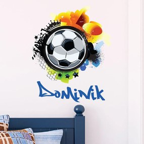 Стикер за стена с името Football Graffitti - Ambiance