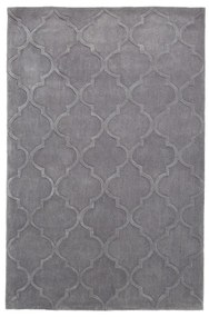 Сив килим Puro, 120 x 170 cm Hong Kong - Think Rugs