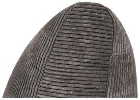 Пуф от рипсено кадифе в тухлен цвят Seat Lounge – SLOWDOWN