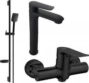 Mexen Pecos Комплект за душ DS62, черен - 72714DS62-70