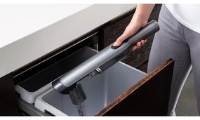 Ръчна прахосмукачка Shark WV200EU, 115W, Четка за животни, Автономия 8 мин, HEPA, Сив