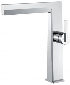 Стоящ смесител за умивалник Кони ICF 116223C, Inter Ceramic, месинг, хром, 22х27см