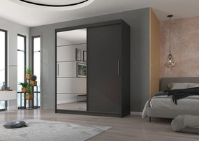 Гардероб Zaist 180 плъзгащ се-Anthraki