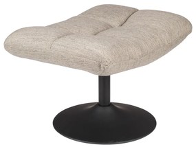 Светлосива табуретка за крака Bar - Dutchbone