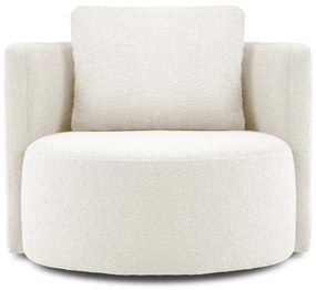 Бял въртящ се стол Nael - Interieurs 86