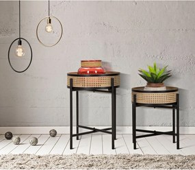 Кръгли странични масички в комплект 2 бр. ø 40 cm Fuji – Mauro Ferretti