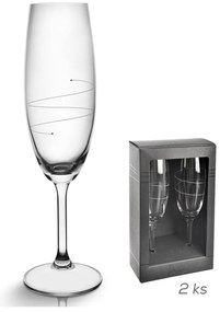 Чаши за пенливо вино в комплект от 2 броя 220 ml - Orion