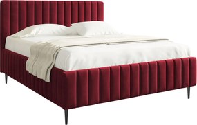 Тапицирано легло Lewezo-Кафяво-140 x 200