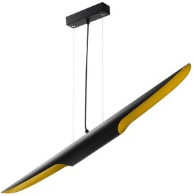 Черно висящо осветително тяло Efsun - Opviq lights