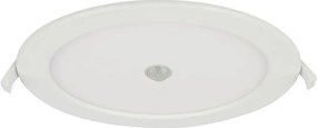 GLOBO 12392-18S - LED вградено таванно осветително тяло за баня със сензор POLLY LED/18W