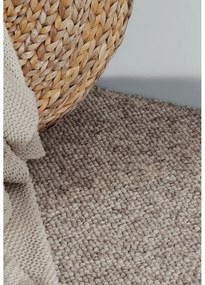 Сиво-кремава пътека подходяща за пране 80x240 cm Rocco Dark Cream – Elle Decoration