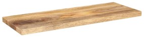 371424 vidaXL Плот за маса, 80x20x2,5 см, правоъгълен, манго масив