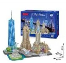 Cubic Fun -  Пъзел 3D New York City 123ч.