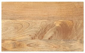 371446 vidaXL Плот за маса, 60x40x2,5 см, правоъгълен, мангово дърво масив