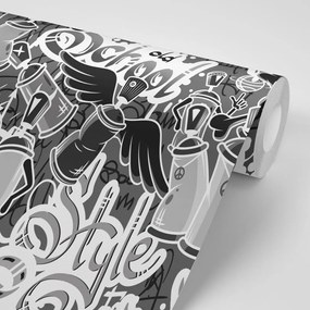 Самозалепващ тапет – Модерен street art