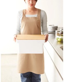 Кошница за бял хляб с бамбуков капак Yamazaki Tower - YAMAZAKI