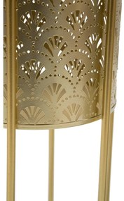 Комплект от 2 стойки за саксии в златисто, височина 40 cm Golvy - Mauro Ferretti
