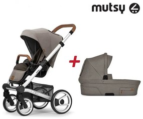 Бебешка количка 2в1 NIO Standard MUTSY - North Sand