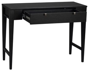 Конзолна маса Fulla от черен дъб Confetti - Rowico