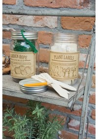 Комплект от 40 буркана за билки от тополово дърво и етикети Heal, 400 ml - Esschert Design