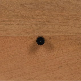 Масичка за кафе от масив от минди в естествен цвят 60x120 cm Mahón – Ixia