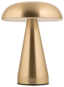LED затъмняваща се настолна лампа в златисто с метален абажур (височина 20,5 cm) Rachel – Leitmotiv