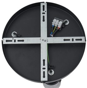 Таванен прожектор Gunmetal кръгъл 3 светлини въртящ се и регулируем - Drain