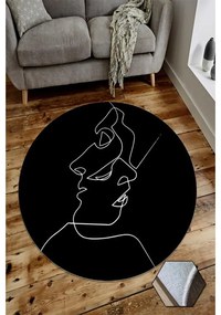 Килим Лица, ⌀ 100 cm - Rizzoli